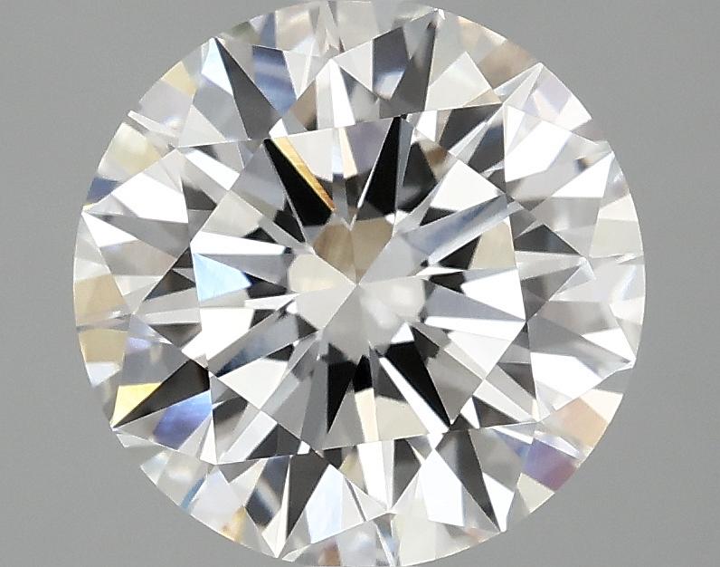 3.07 Carat Round Shaped Ideal Cut VVS2 IGI Certified Lab Grown Diamond