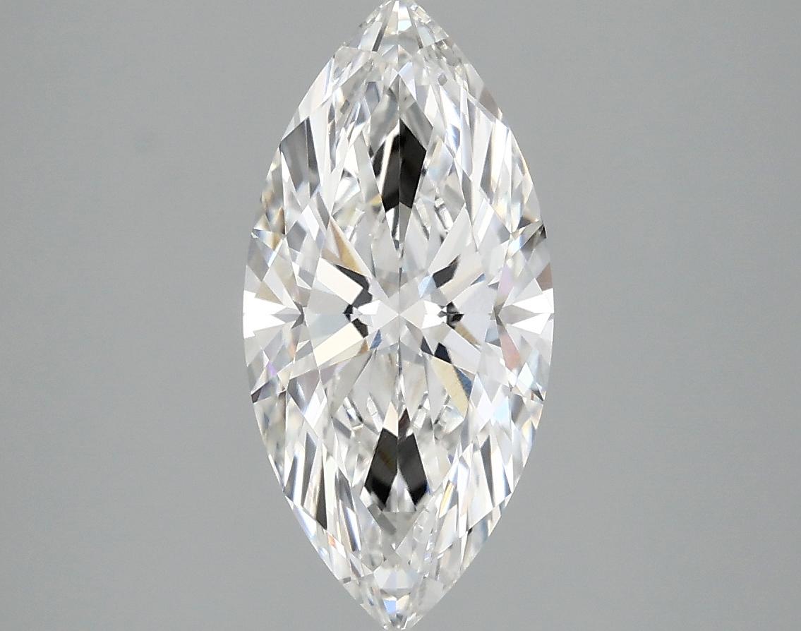1.97 Carat Marquise Shaped Excellent Cut VVS2 IGI Certified Lab Grown Diamond