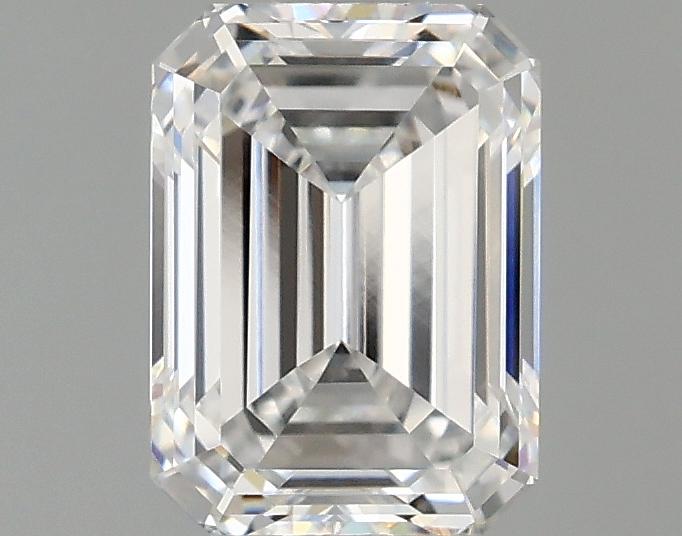 0.98 Carat Emerald Shaped Excellent Cut VVS2 IGI Certified Lab Grown Diamond