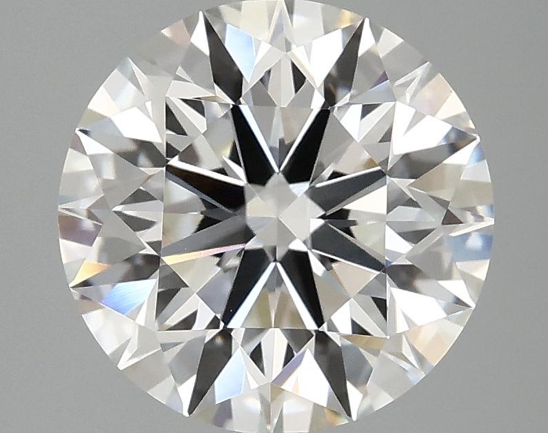 3.04 Carat Round Shaped Excellent Cut VVS2 IGI Certified Lab Grown Diamond