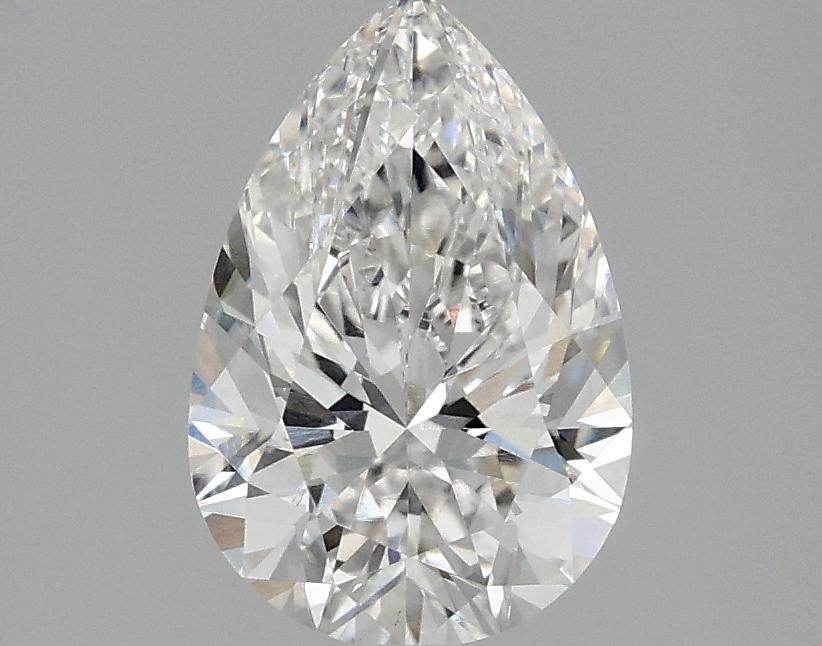 1.71 Carat Pear Shaped Excellent Cut VVS2 IGI Certified Lab Grown Diamond