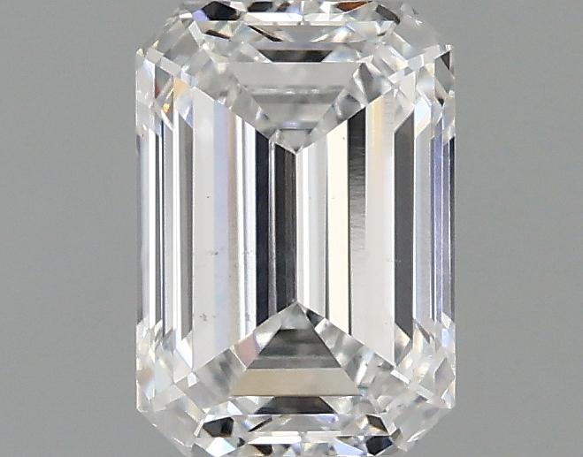 0.97 Carat Emerald Shaped Ideal Cut VS2 IGI Certified Lab Grown Diamond