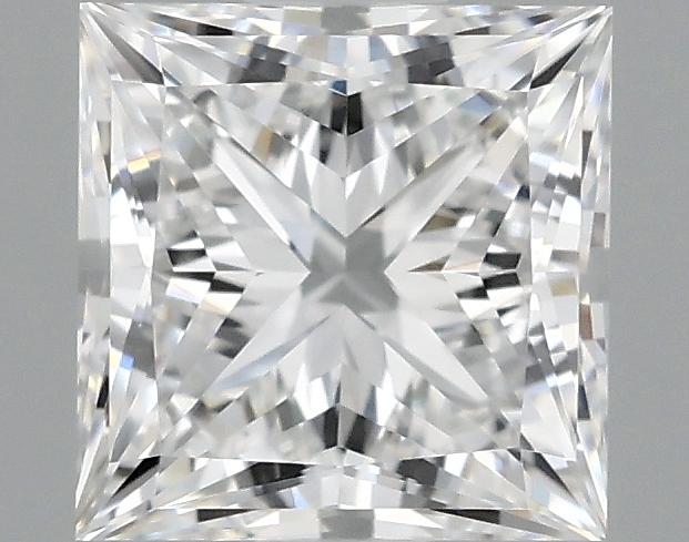 0.97 Carat Princess Shaped Ideal Cut VVS2 IGI Certified Lab Grown Diamond