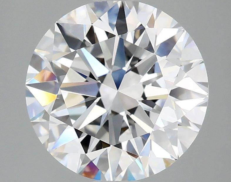 3.06 Carat Round Shaped Excellent Cut VS1 IGI Certified Lab Grown Diamond