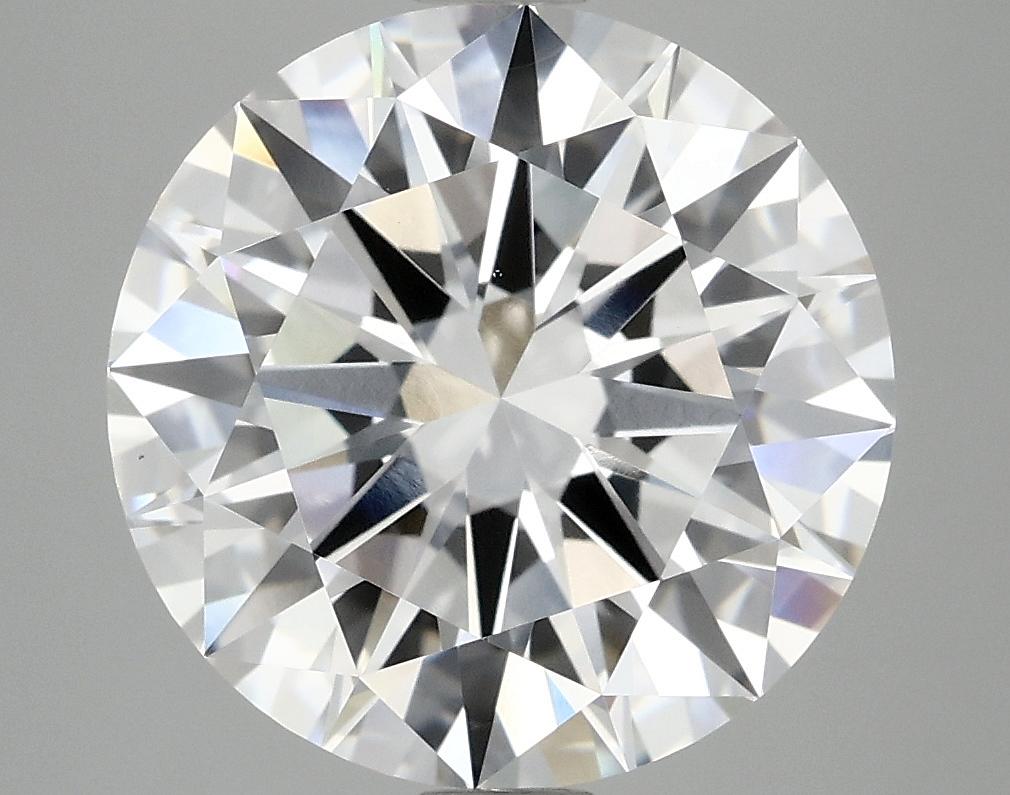6.06 Carat Round Shaped Excellent Cut VVS2 IGI Certified Lab Grown Diamond