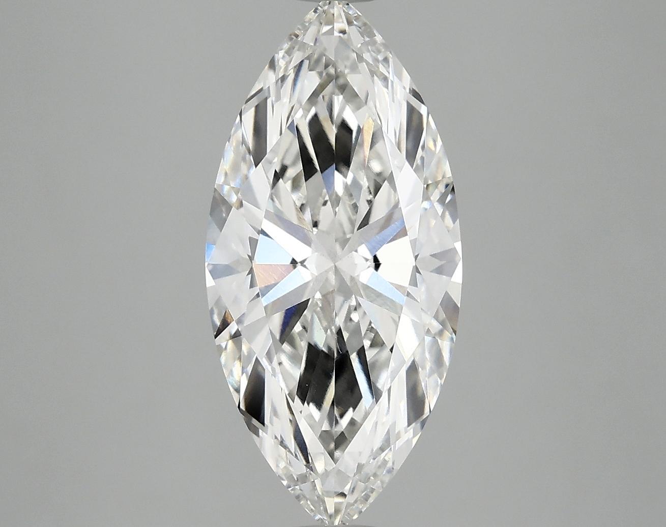 2.98 Carat Marquise Shaped Excellent Cut VS1 IGI Certified Lab Grown Diamond