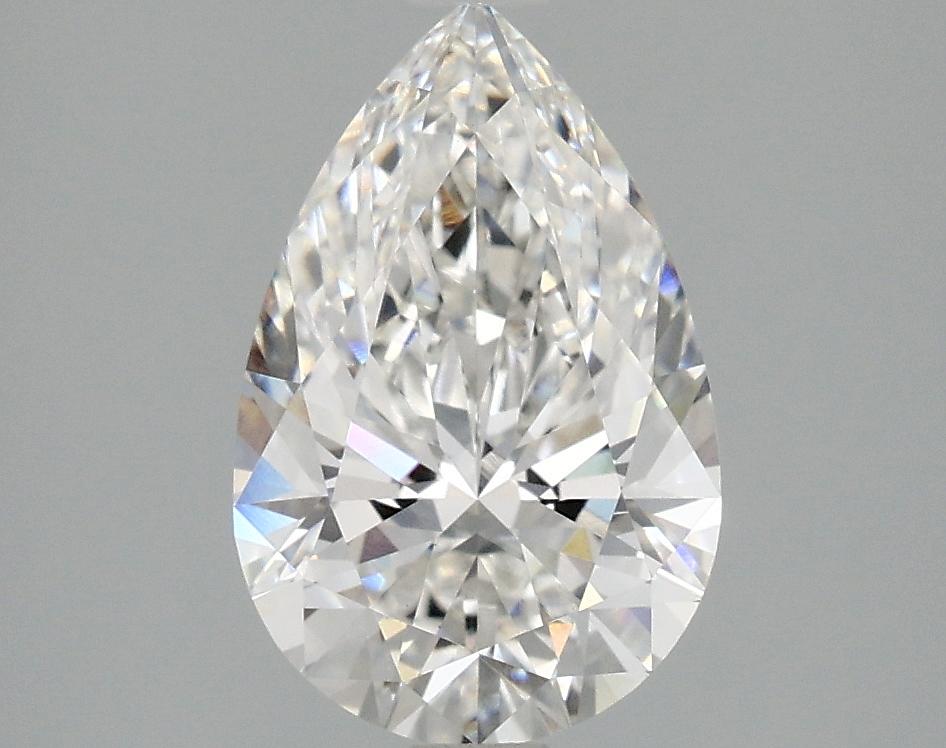 2.1 Carat Pear Shaped Excellent Cut VVS2 IGI Certified Lab Grown Diamond