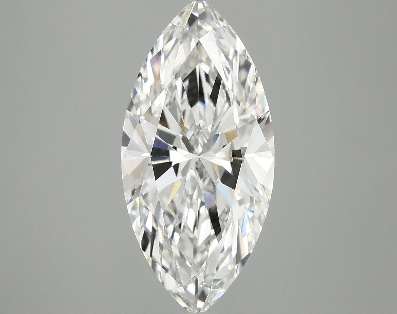 3.04 Carat Marquise Shaped Excellent Cut VS1 IGI Certified Lab Grown Diamond
