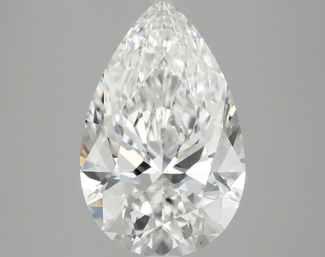 3.09 Carat Pear Shaped Ideal Cut VS2 IGI Certified Lab Grown Diamond