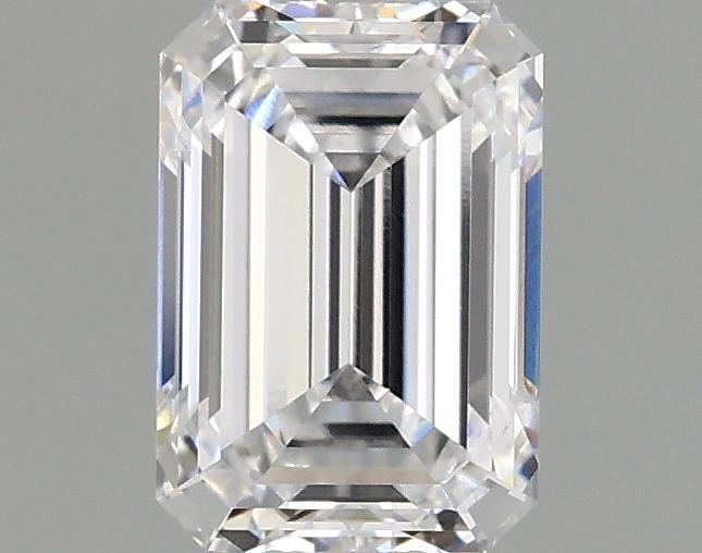 0.99 Carat Emerald Shaped Ideal Cut VVS2 IGI Certified Lab Grown Diamond