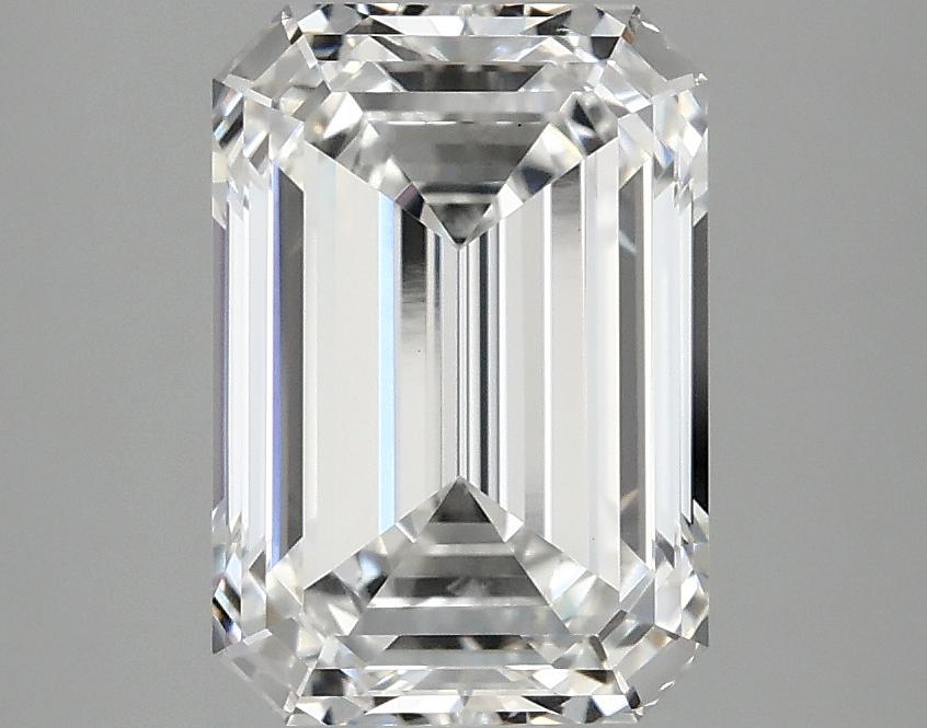 2.96 Carat Emerald Shaped Ideal Cut VS1 IGI Certified Lab Grown Diamond