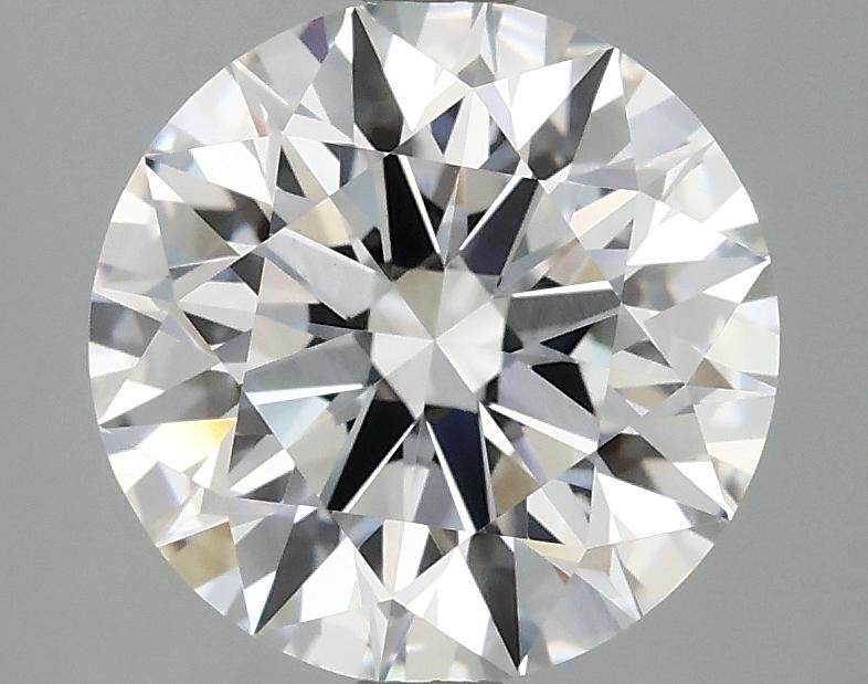 3.08 Carat Round Shaped Ideal Cut VVS2 IGI Certified Lab Grown Diamond