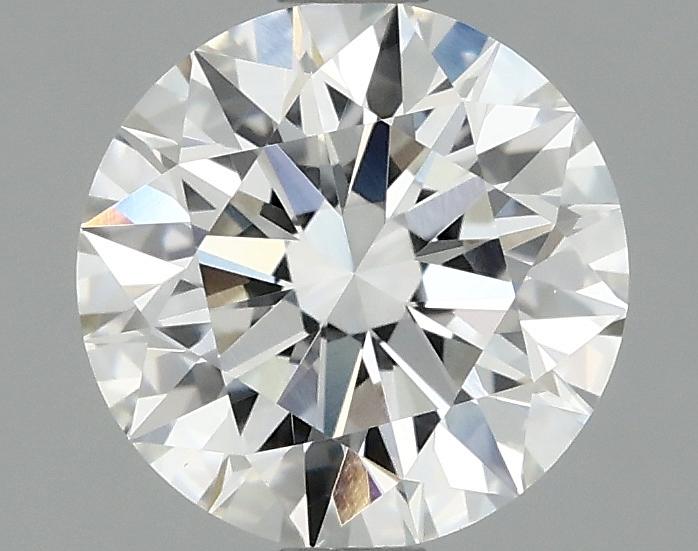 1.57 Carat Round Shaped Ideal Cut VVS2 IGI Certified Lab Grown Diamond