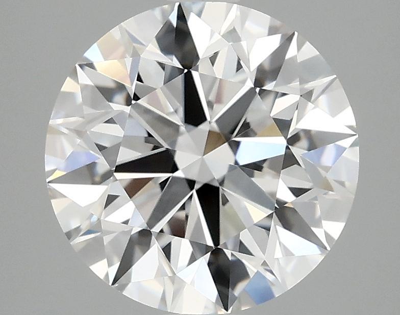 3.01 Carat Round Shaped Excellent Cut VVS2 IGI Certified Lab Grown Diamond