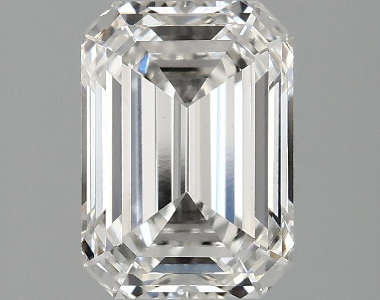 2.08 Carat Emerald Shaped Ideal Cut VVS2 IGI Certified Lab Grown Diamond