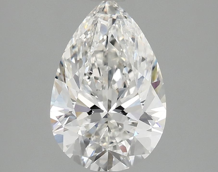2.01 Carat Pear Shaped Excellent Cut VVS2 IGI Certified Lab Grown Diamond