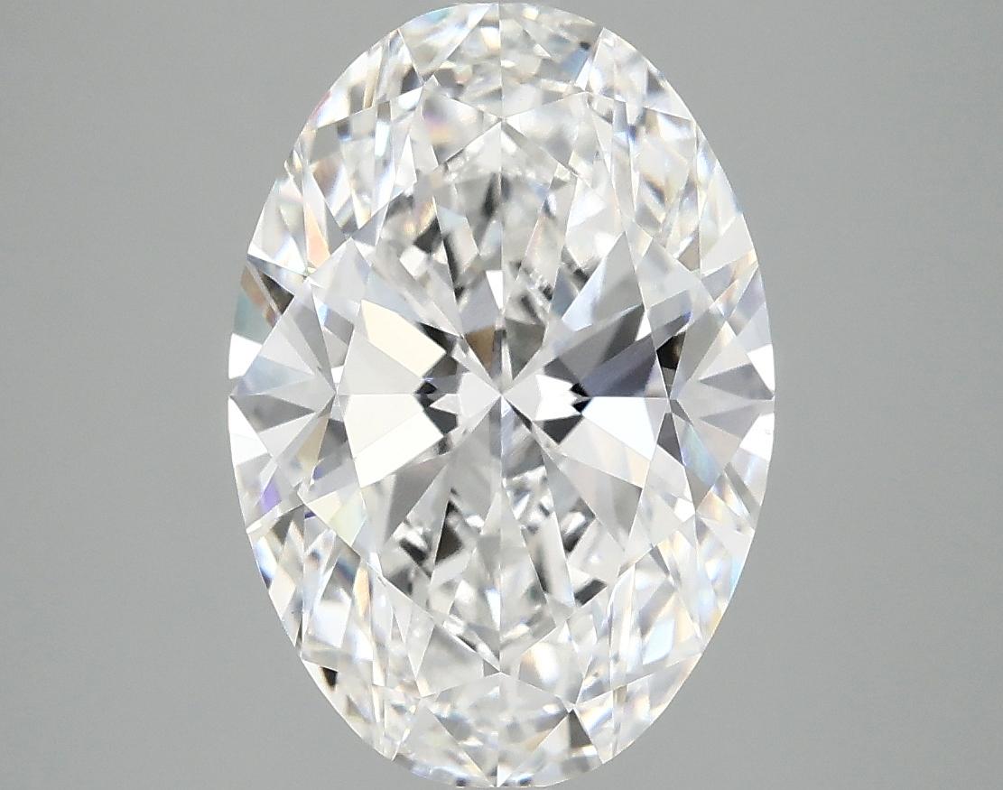 4.06 Carat Oval Shaped Ideal Cut VVS2 IGI Certified Lab Grown Diamond