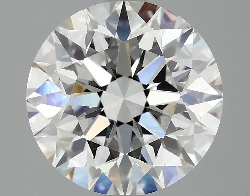 3.09 Carat Round Shaped Excellent Cut VVS2 IGI Certified Lab Grown Diamond