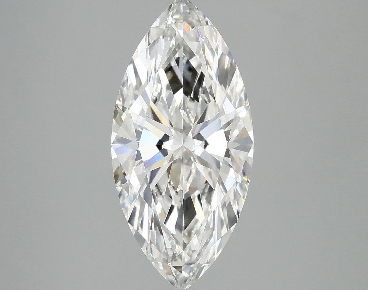2.98 Carat Marquise Shaped Excellent Cut VS1 IGI Certified Lab Grown Diamond
