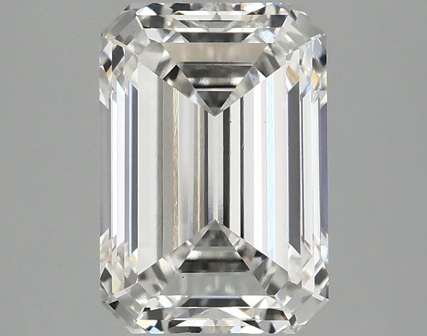 3.08 Carat Emerald Shaped Ideal Cut VS2 IGI Certified Lab Grown Diamond