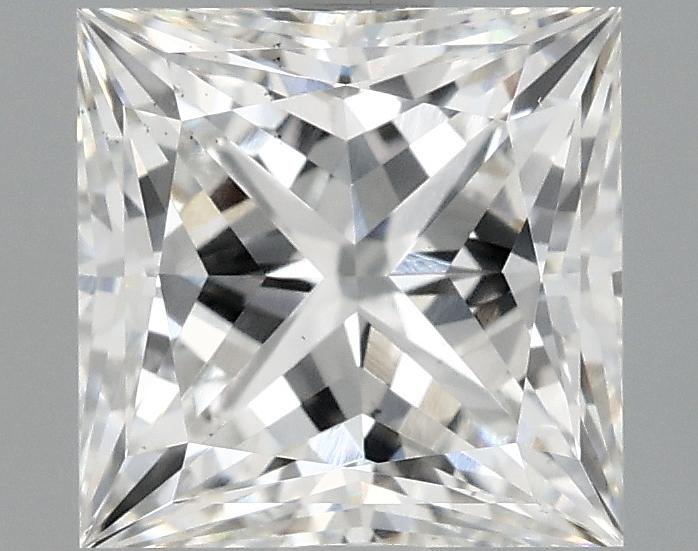1.98 Carat Princess Shaped Ideal Cut VS2 IGI Certified Lab Grown Diamond