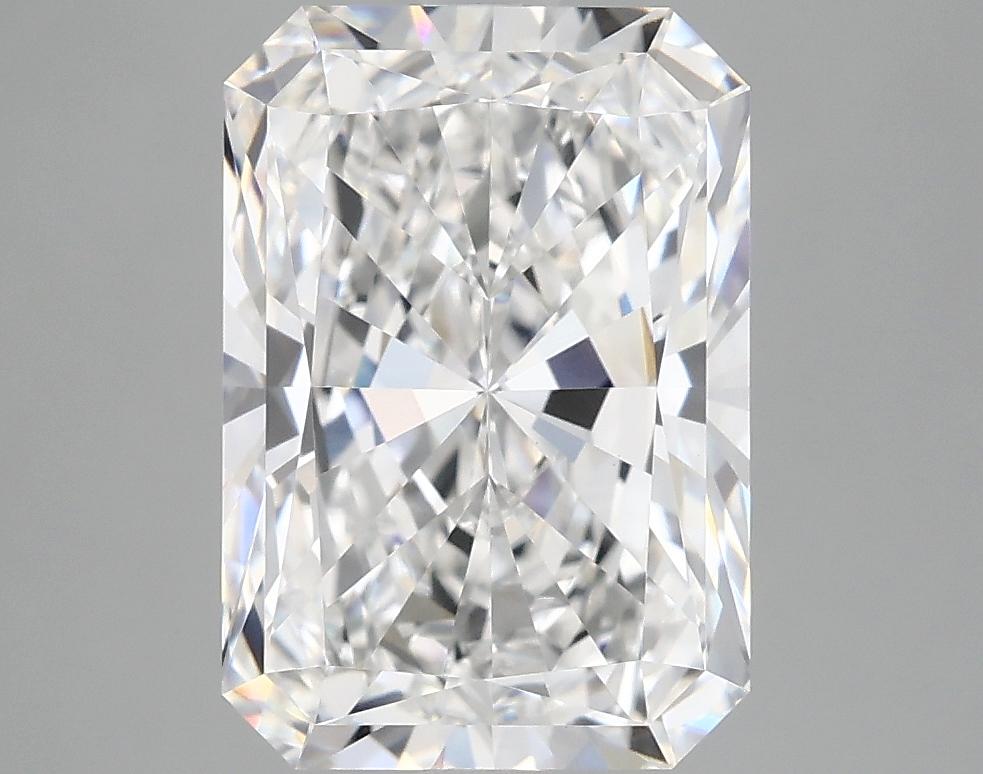 4.09 Carat Radiant Shaped Ideal Cut VVS2 IGI Certified Lab Grown Diamond