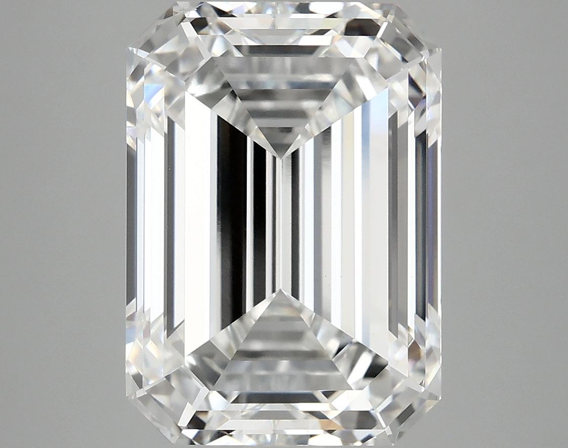 7.18 Carat Emerald Shaped Ideal Cut VVS2 IGI Certified Lab Grown Diamond