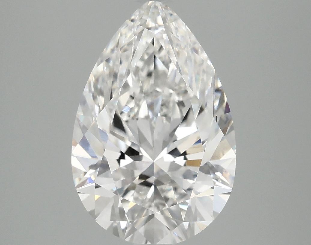 3.1 Carat Pear Shaped Excellent Cut VVS2 IGI Certified Lab Grown Diamond