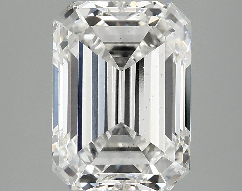 3.07 Carat Emerald Shaped Excellent Cut VS2 IGI Certified Lab Grown Diamond