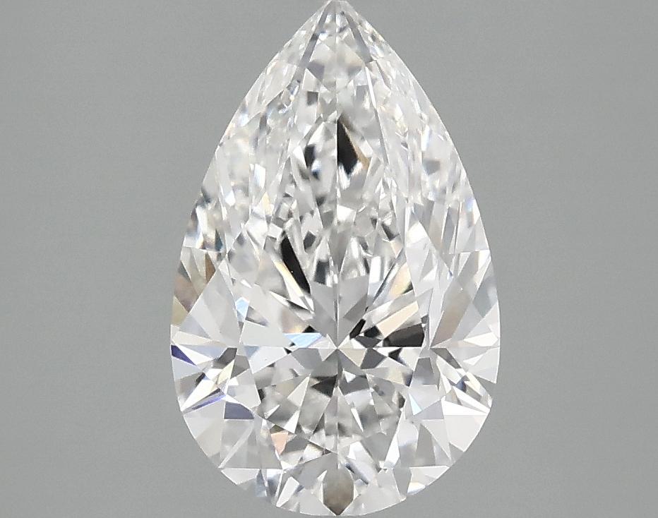 2.01 Carat Pear Shaped Ideal Cut VVS2 IGI Certified Lab Grown Diamond
