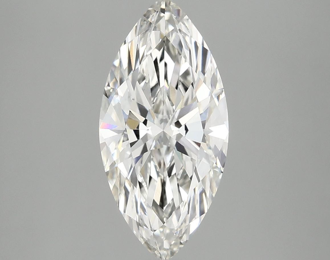 2.03 Carat Marquise Shaped Excellent Cut VVS2 IGI Certified Lab Grown Diamond
