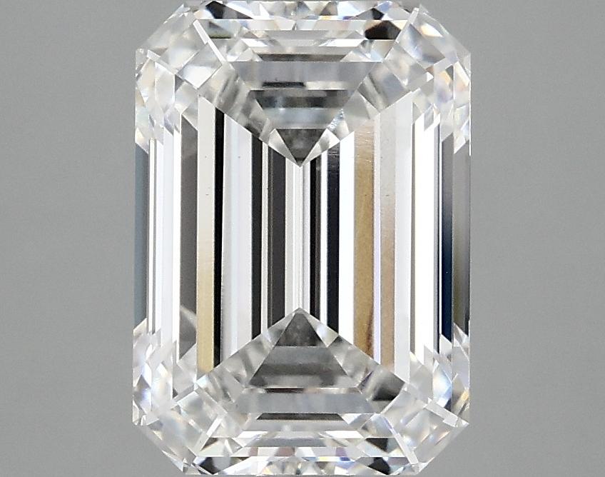 3.09 Carat Emerald Shaped Ideal Cut VS1 IGI Certified Lab Grown Diamond