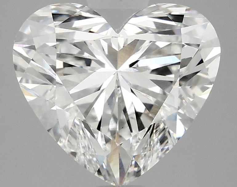 2.98 Carat Heart Shaped Ideal Cut VS1 IGI Certified Lab Grown Diamond