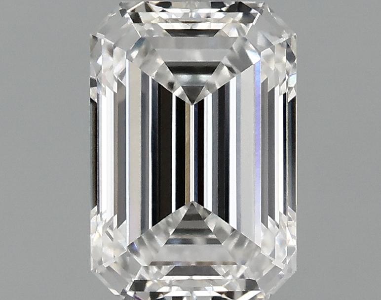 1.06 Carat Emerald Shaped Ideal Cut VVS2 IGI Certified Lab Grown Diamond