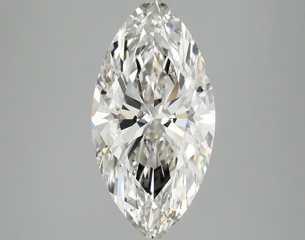 3.08 Carat Marquise Shaped Ideal Cut VS1 IGI Certified Lab Grown Diamond