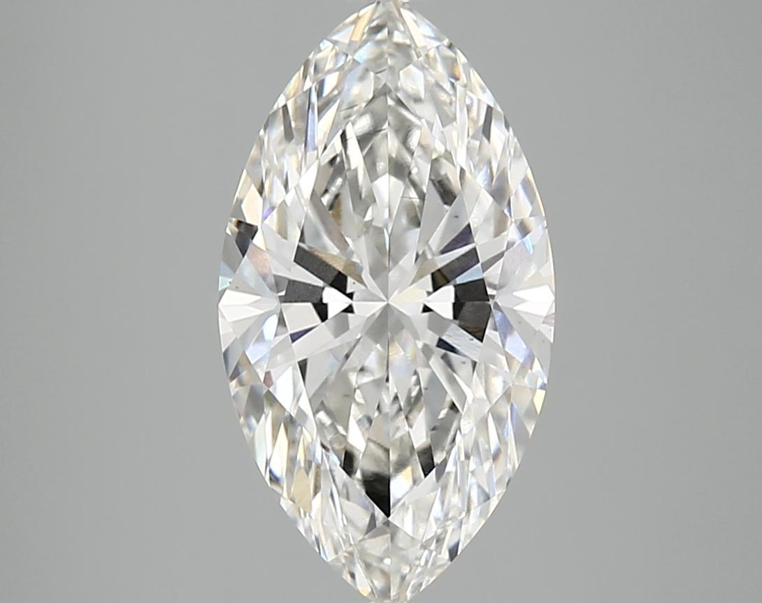 3.41 Carat Marquise Shaped Excellent Cut VS2 IGI Certified Lab Grown Diamond