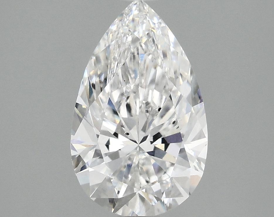 2.02 Carat Pear Shaped Ideal Cut SI1 IGI Certified Lab Grown Diamond