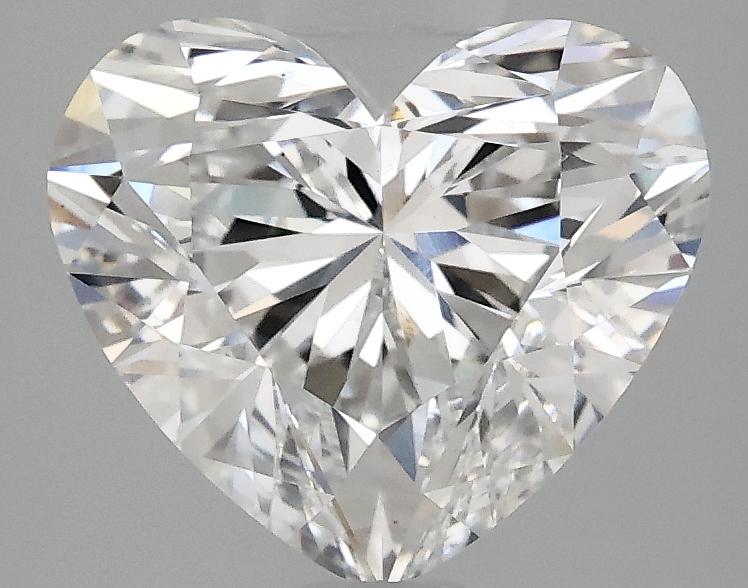 3.06 Carat Heart Shaped Ideal Cut VS1 IGI Certified Lab Grown Diamond