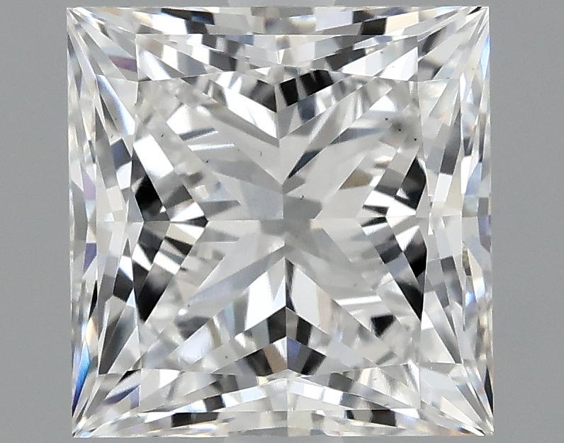 1.9 Carat Princess Shaped Ideal Cut VS2 IGI Certified Lab Grown Diamond