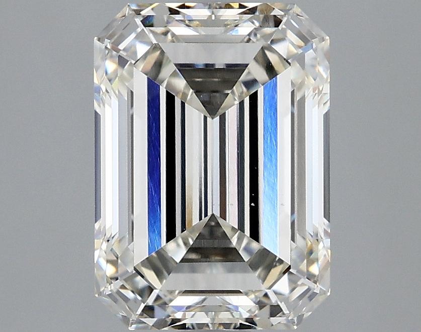 3.08 Carat Emerald Shaped Excellent Cut VS2 IGI Certified Lab Grown Diamond