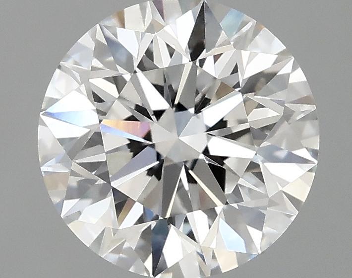 2.08 Carat Round Shaped Excellent Cut VVS2 IGI Certified Lab Grown Diamond