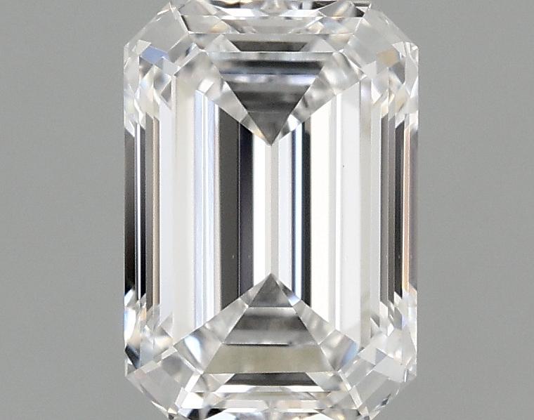 0.96 Carat Emerald Shaped Ideal Cut VS1 IGI Certified Lab Grown Diamond