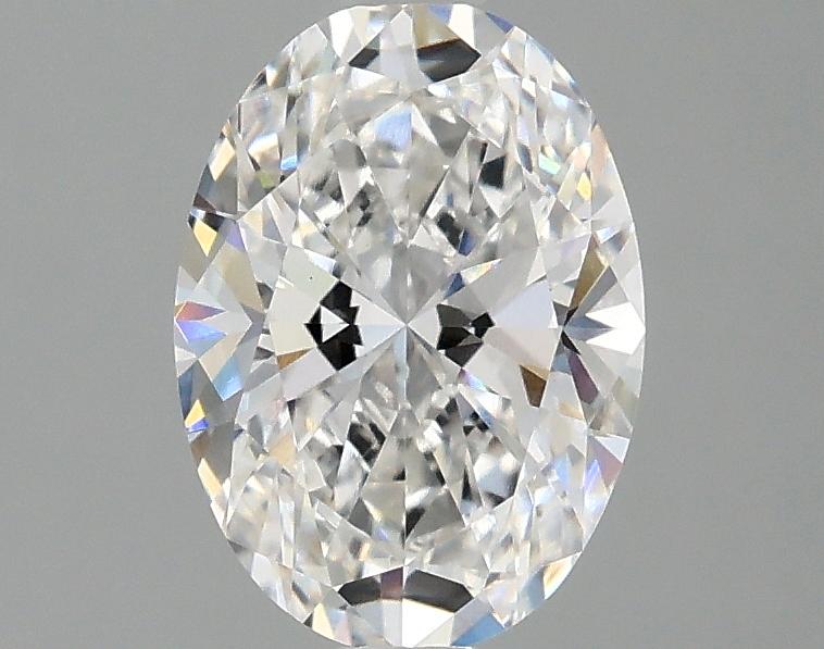 1.5 Carat Oval Shaped Ideal Cut VVS2 IGI Certified Lab Grown Diamond
