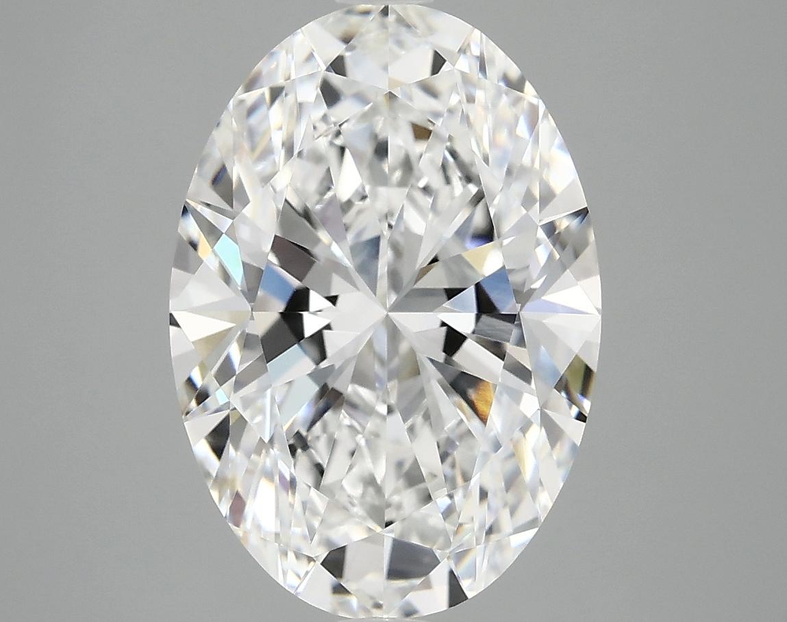 4.05 Carat Oval Shaped Ideal Cut VVS2 IGI Certified Lab Grown Diamond