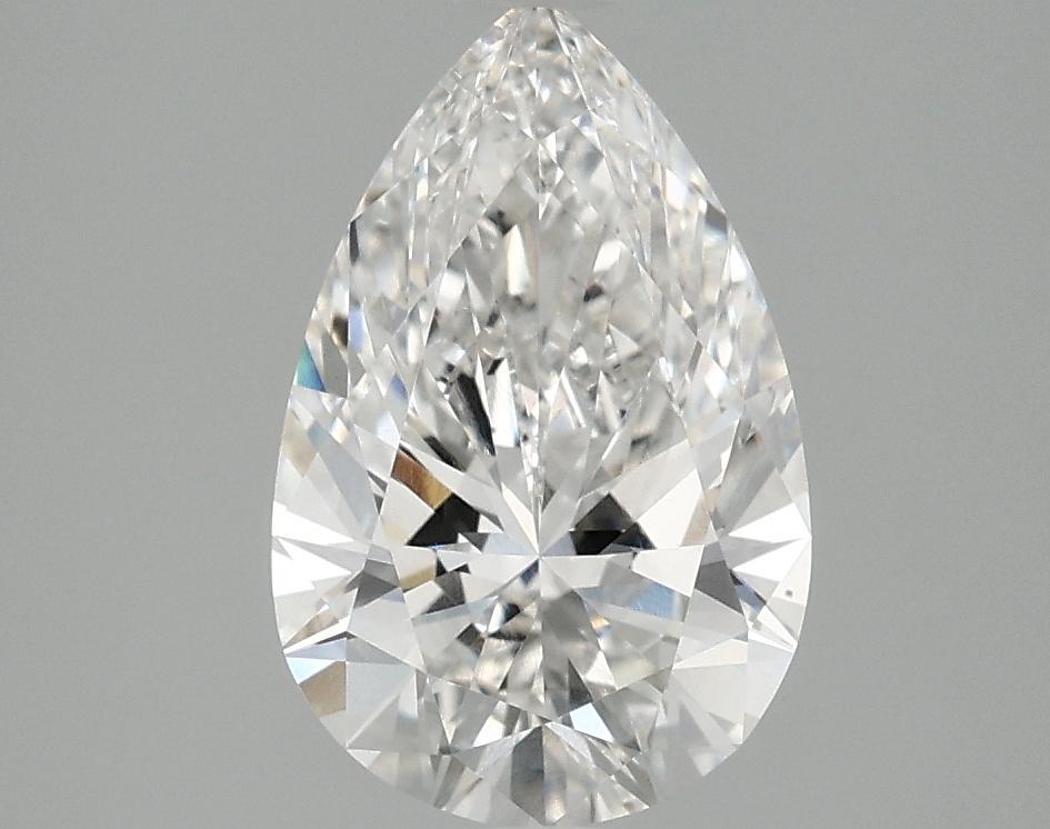 2.09 Carat Pear Shaped Ideal Cut VS1 IGI Certified Lab Grown Diamond