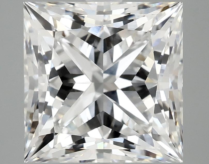 5.06 Carat Princess Shaped Ideal Cut VVS2 IGI Certified Lab Grown Diamond