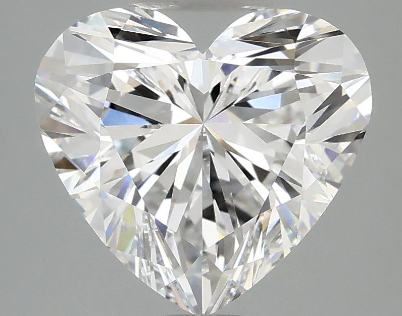 3.0 Carat Heart Shaped Ideal Cut VVS2 IGI Certified Lab Grown Diamond
