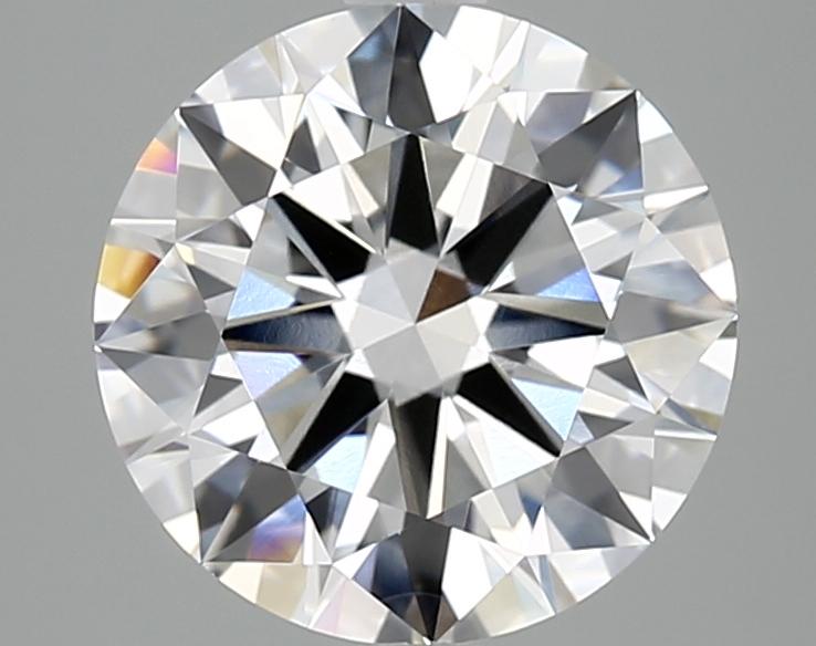 3.06 Carat Round Shaped Ideal Cut VVS2 IGI Certified Lab Grown Diamond