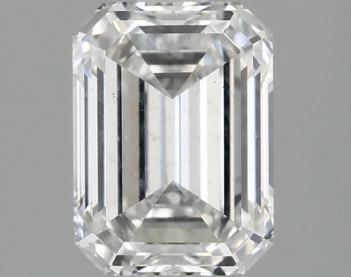 1.98 Carat Emerald Shaped Excellent Cut SI1 IGI Certified Lab Grown Diamond
