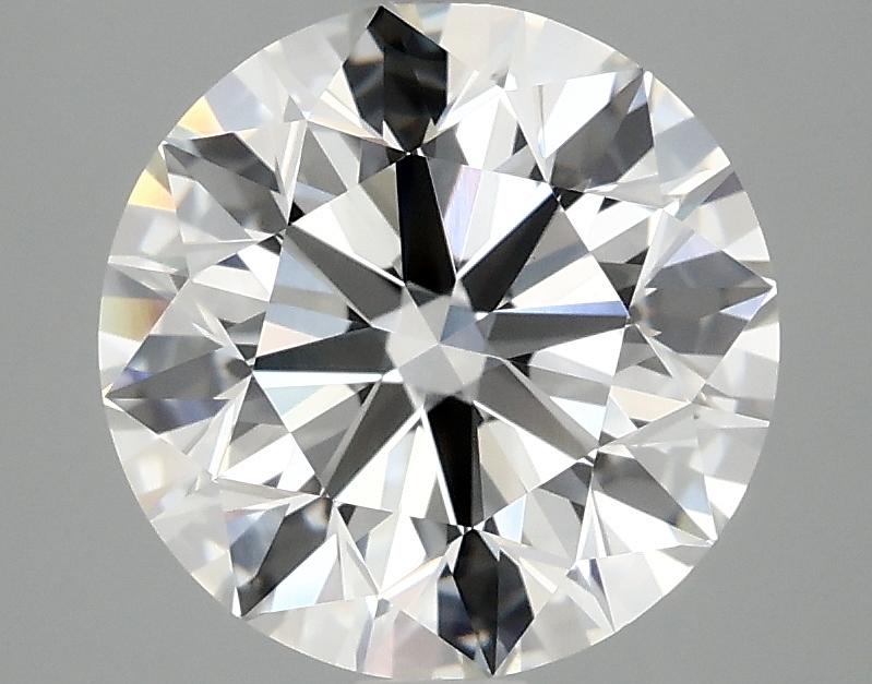 3.07 Carat Round Shaped Excellent Cut VVS2 IGI Certified Lab Grown Diamond